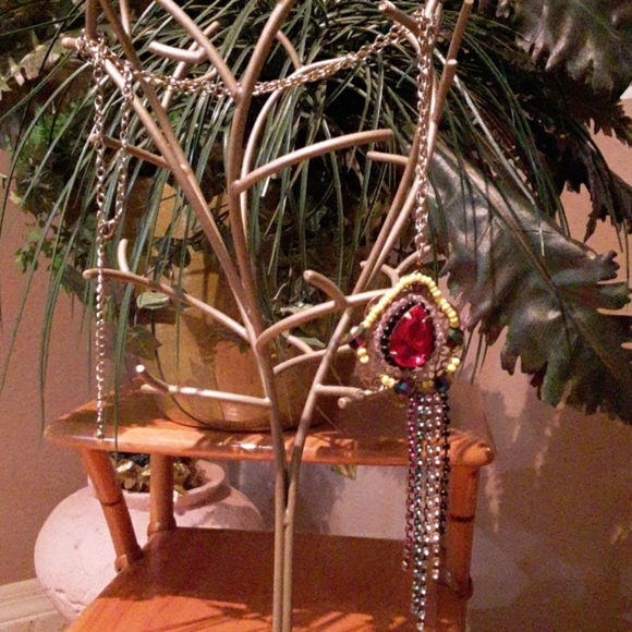 Boho Chic Statement Necklace - Picture 3 of 3